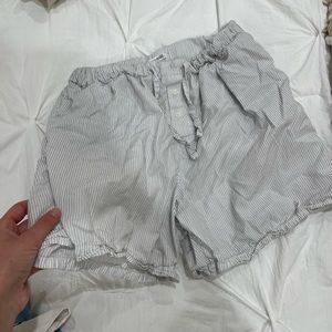 Striped Zara shorts